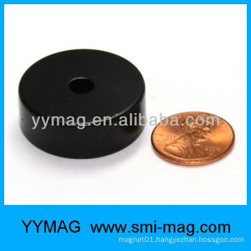 Epoxy coating round magnet with hole